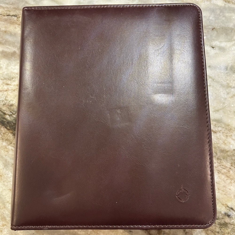 Franklin Covey Vintage Planner Binder